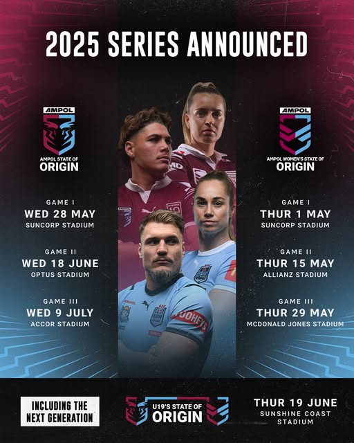STATE OF ORIGIN 2025