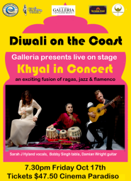 Khyal in Concert - Diwali on the Coast Event
